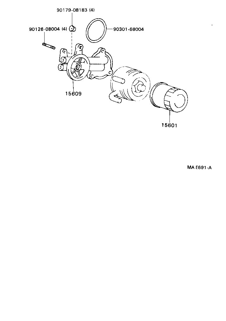 Berliet 90915-20001 - Φίλτρο λαδιού parts5.com