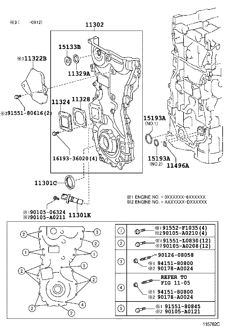 LEXUS 90311-42043 - Těsnicí kroužek hřídele, klikový hřídel parts5.com