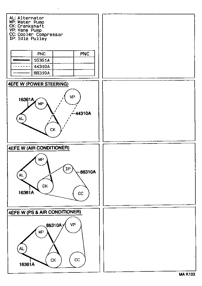 Suzuki 99364-20820 - Поликлиновой ремень parts5.com