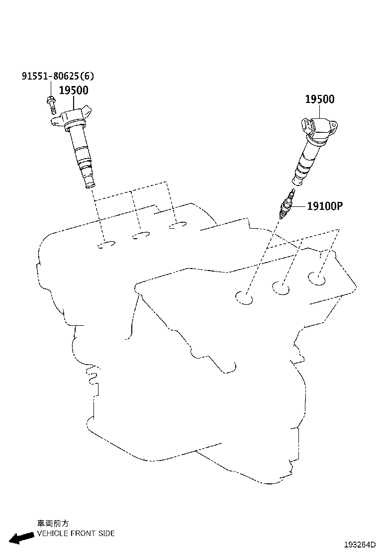 CITROËN 90919-01235 - Μπουζί parts5.com