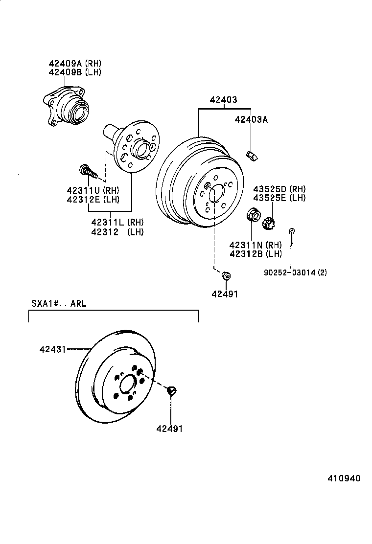 Daihatsu 90942-02047 - Wheel Stud parts5.com