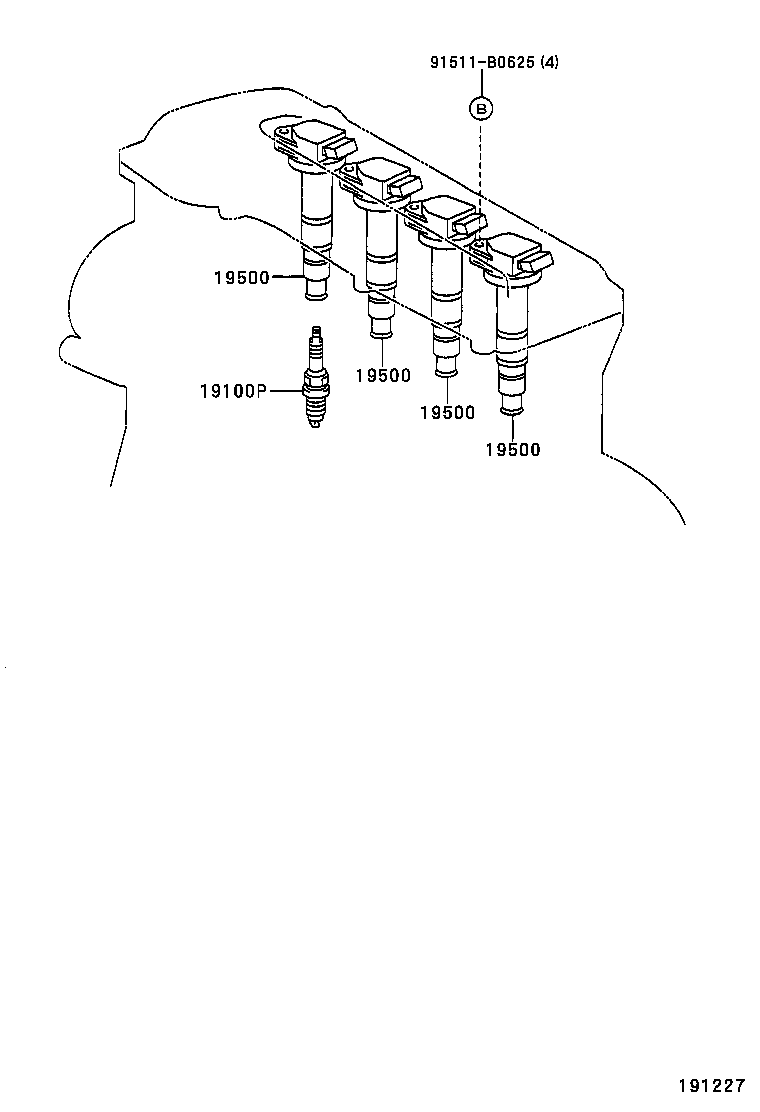 TOYOTA 90919-01230 - Μπουζί parts5.com