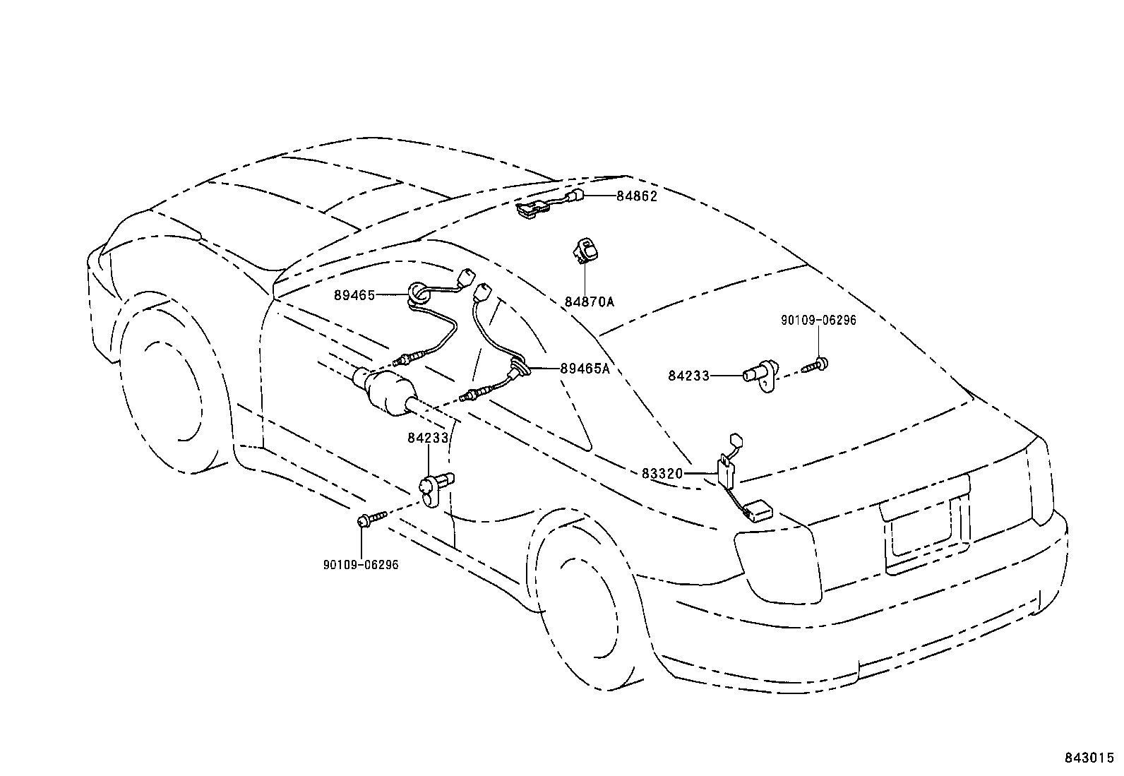 TOYOTA 89465 20690 - Lambda-sonda parts5.com