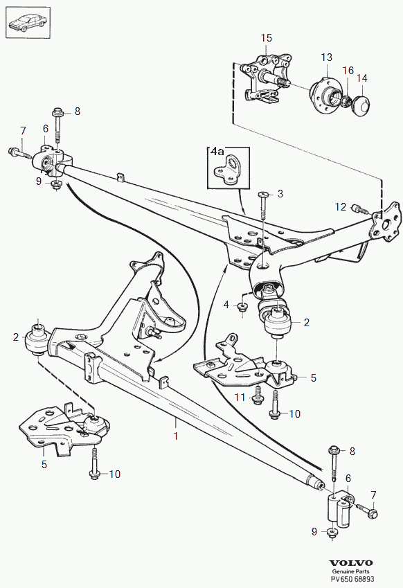 Volvo 3530202 - Łożyskowanie, wahacz parts5.com