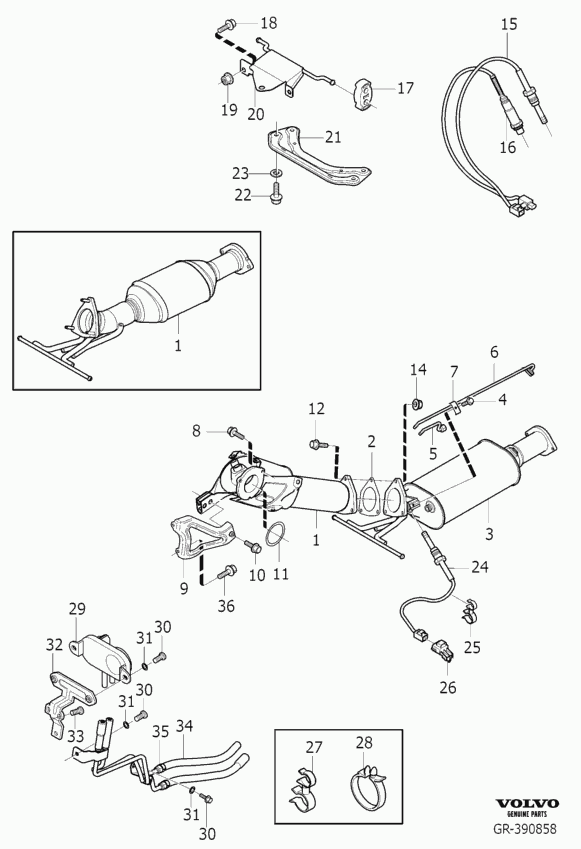 Volvo 9487148 - Lamda-sonda parts5.com