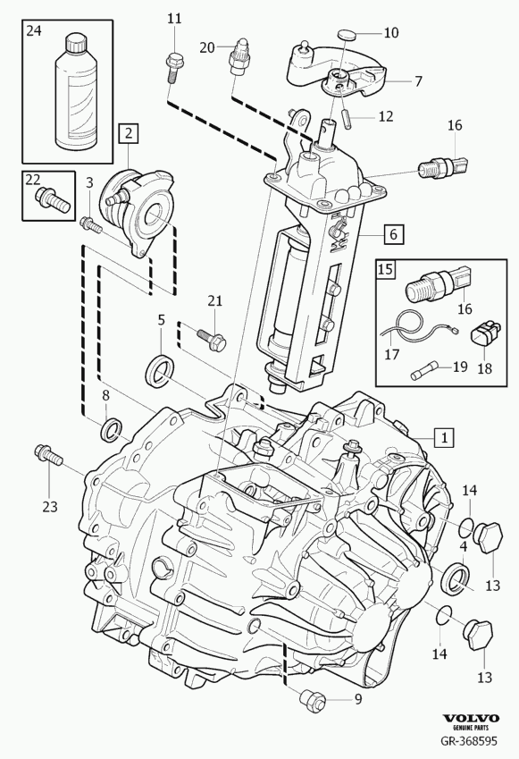 Volvo 31280771 - Трансмисионно масло за ръчна трансмисия parts5.com