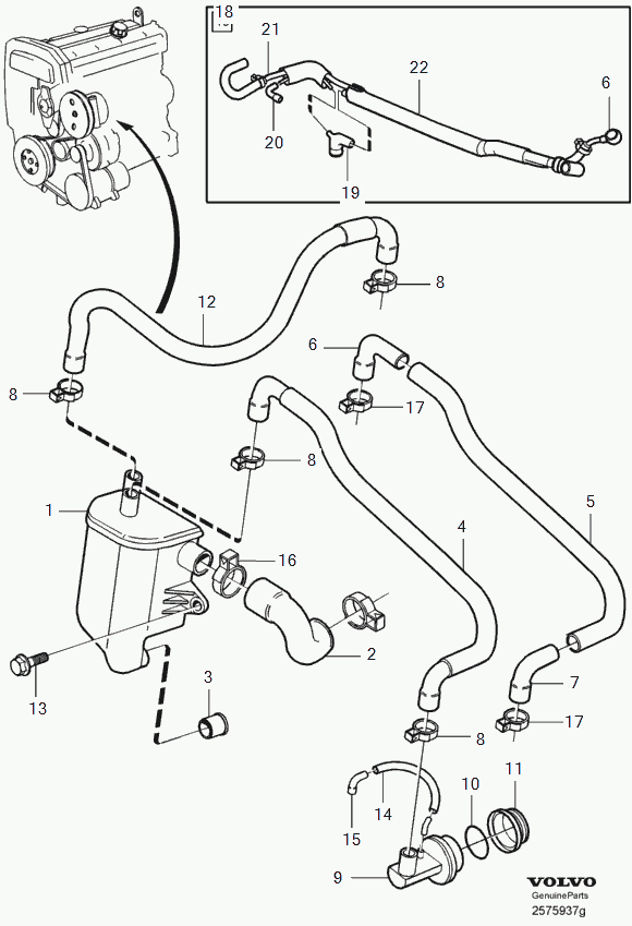 Volvo 9135060 - Gasket, intake manifold parts5.com