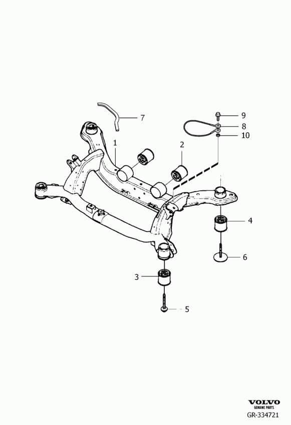 FORD 31277272 - Suspension, bras de liaison parts5.com