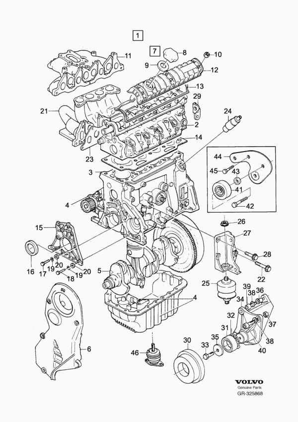 Volvo 3 467 605 - Zaptivka, glava cilindra parts5.com