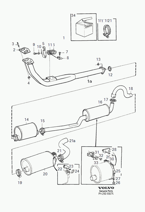 Volvo 977211 - Παξιμάδι parts5.com