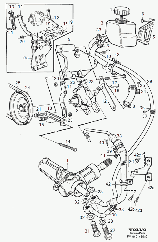 Volvo 973538 - Courroie trapézoïdale parts5.com