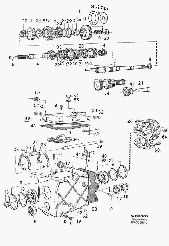 SWEDISH LORRY P 957178 - Gasket parts5.com