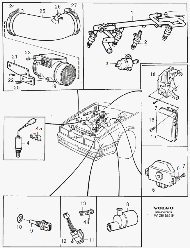 Volvo 9135794 - Sonda Lambda parts5.com