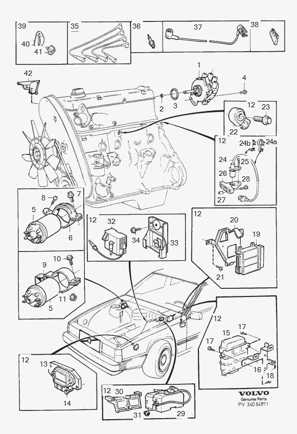 Volvo 2707 46 - Buji parts5.com