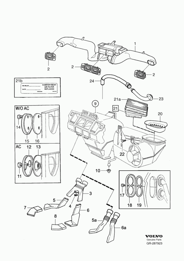 Volvo 1343232 - Filter vnútorného priestoru parts5.com