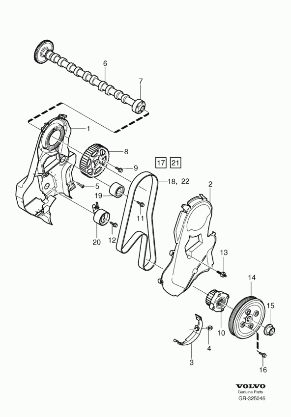 Volvo 31359568 - Juego de correas dentadas parts5.com