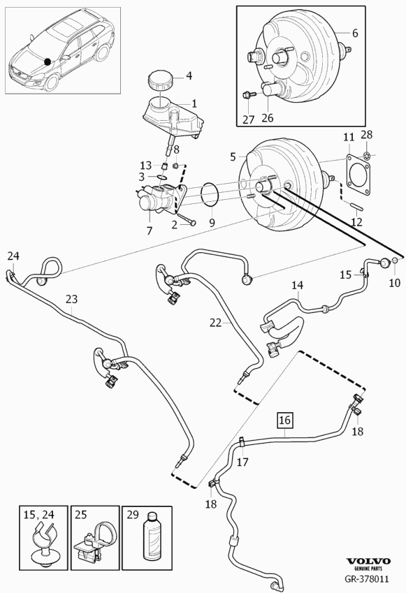 Volvo 31400202 - Brake Fluid parts5.com