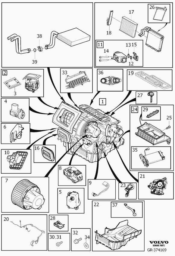 FORD 31 369 455 - Filter, vazduh unutrašnjeg prostora parts5.com