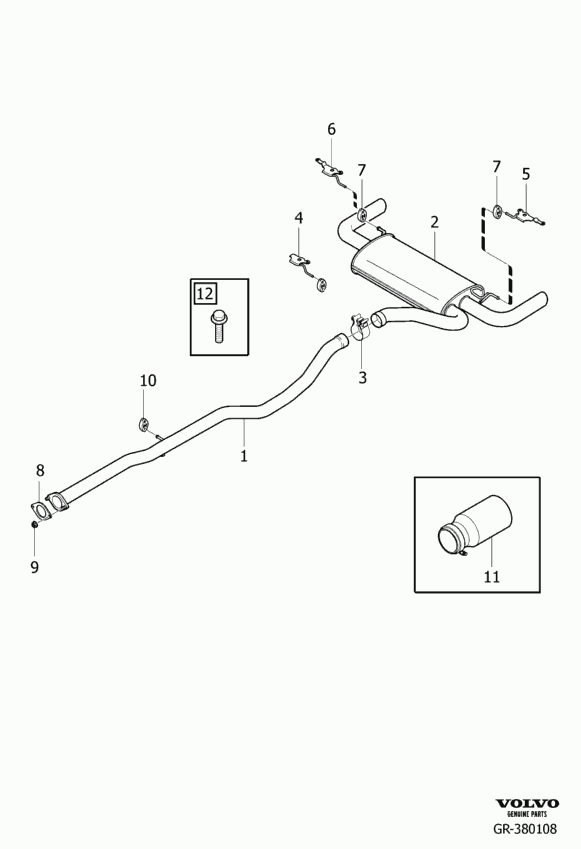 Volvo 30647635 - Lagerbuchse, Stabilisator parts5.com