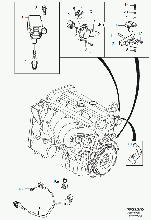 Volvo 8692071 - Zapalovací svíčka parts5.com