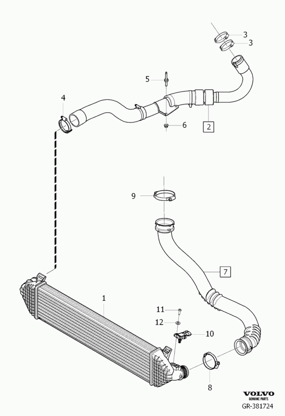 Volvo 31316215 - Sensor, presión de sobrealimentación parts5.com