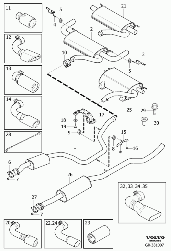 Volvo 30657359 - Лагерна втулка, стабилизатор parts5.com