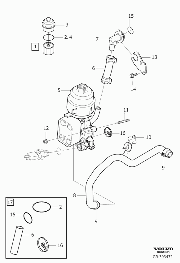 Lancia 30725802 - Ψυγείο λαδιού, λάδι κινητήρα parts5.com