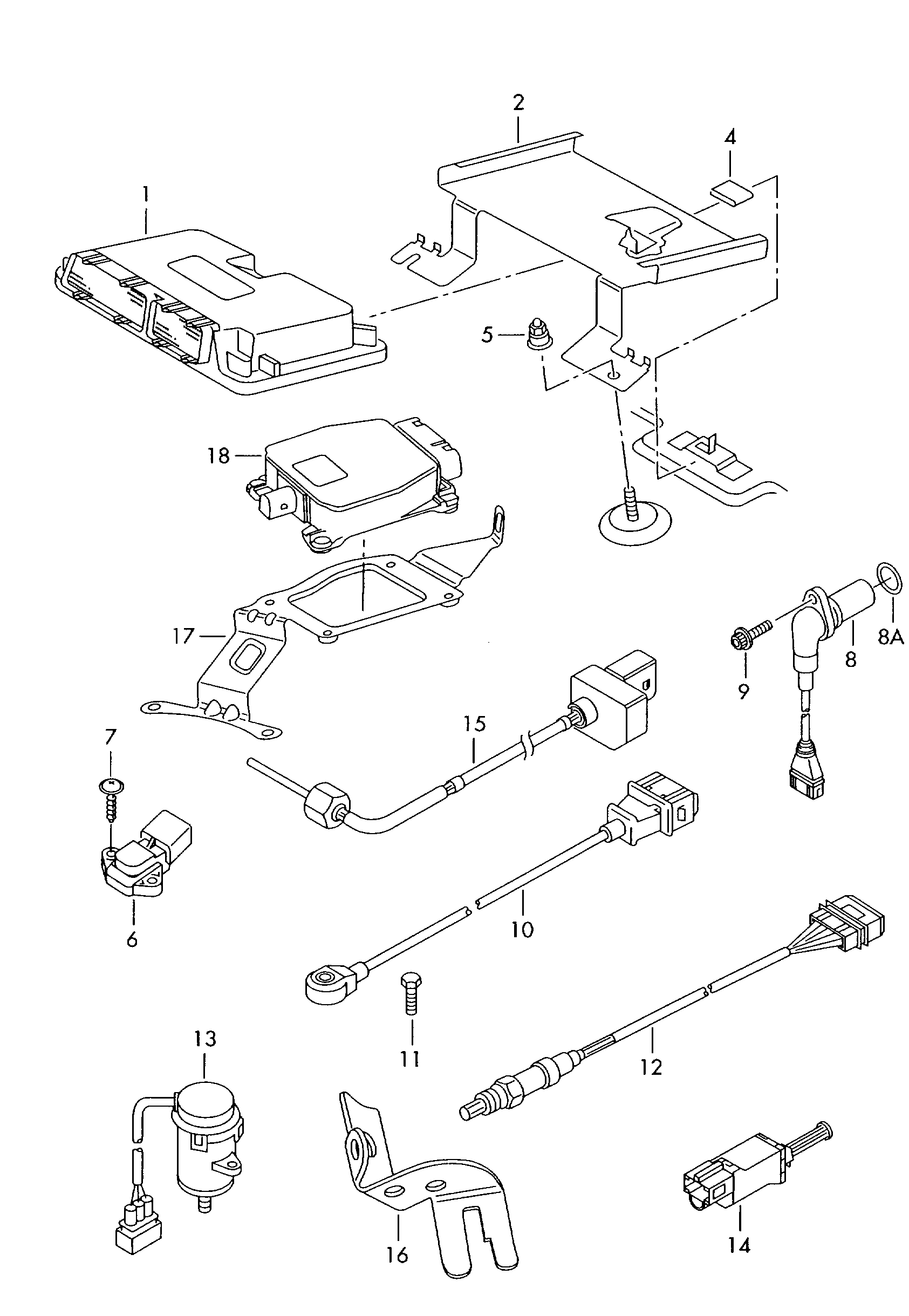 Skoda 06A 906 262 AN - Lambda Sensor parts5.com