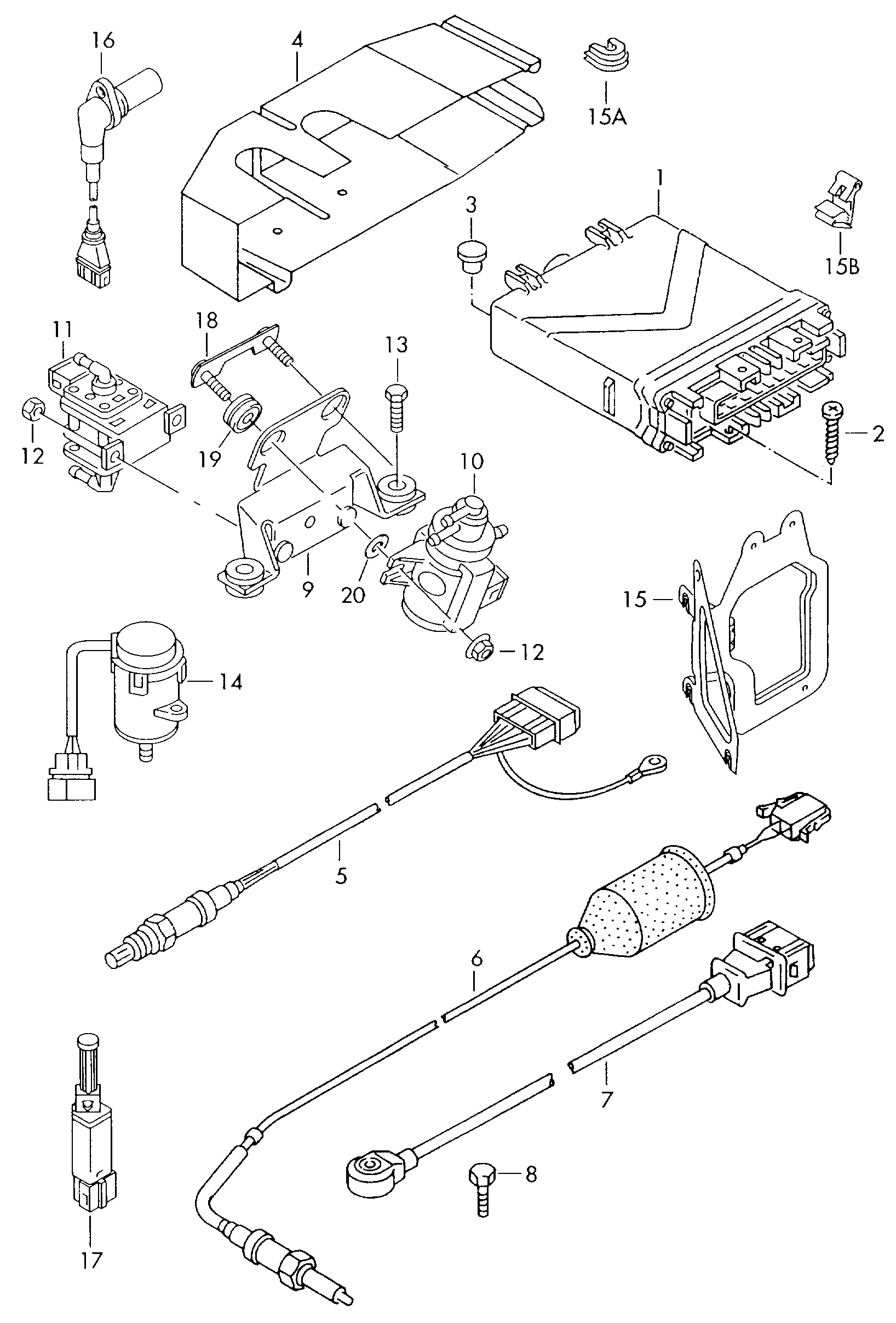 VAG 037906265G - Sonda Lambda parts5.com