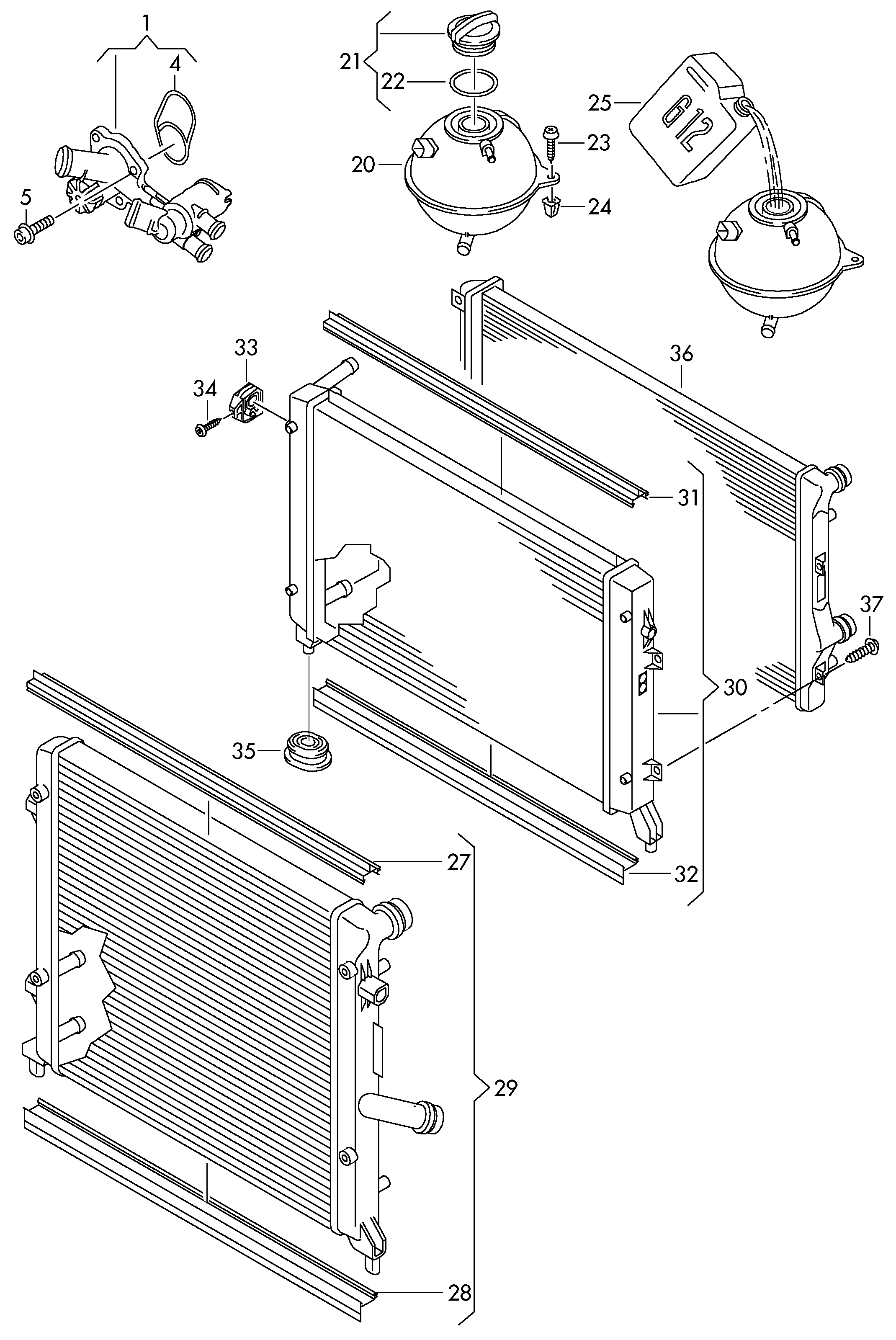 Seat 03F 121 111 A - Termostaat,Jahutusvedelik parts5.com