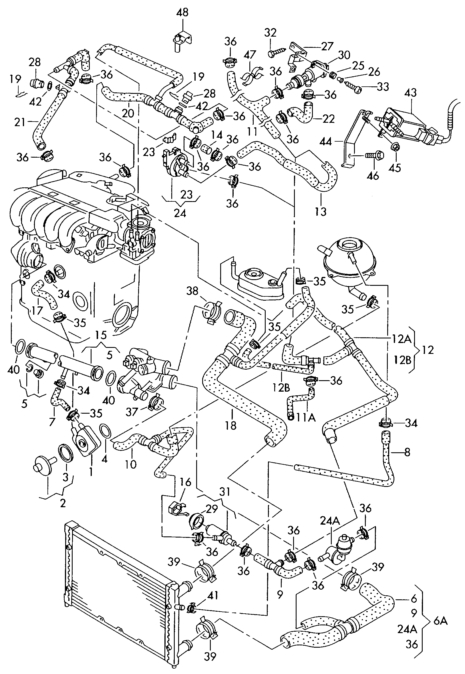 Skoda 038 117 070 A - Junta, radiador de aceite parts5.com