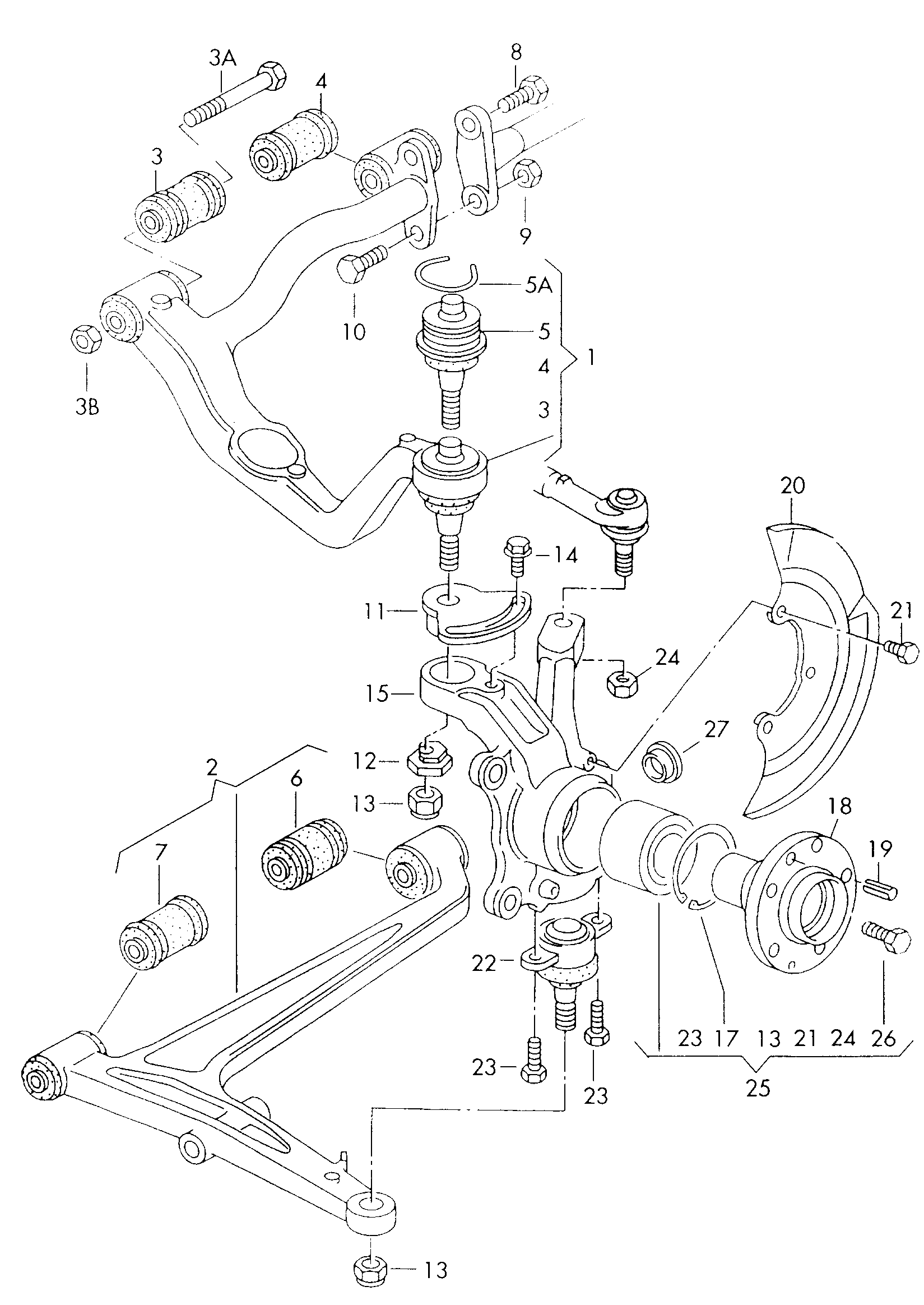 VW 7D0 407 183 - Lagerung, Lenker parts5.com