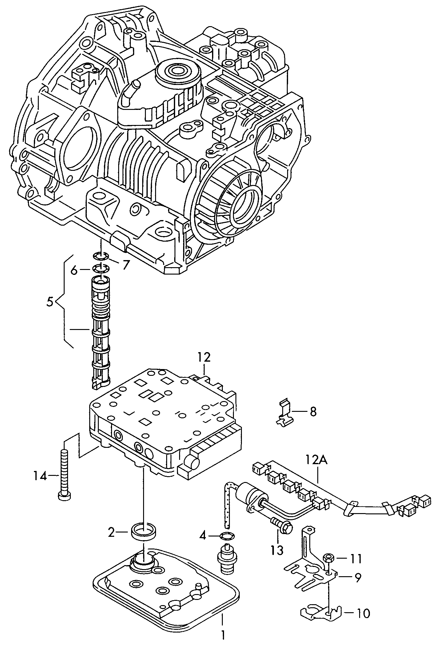 Skoda 01M 325 443 - Etansare ulei, transmisie automata parts5.com