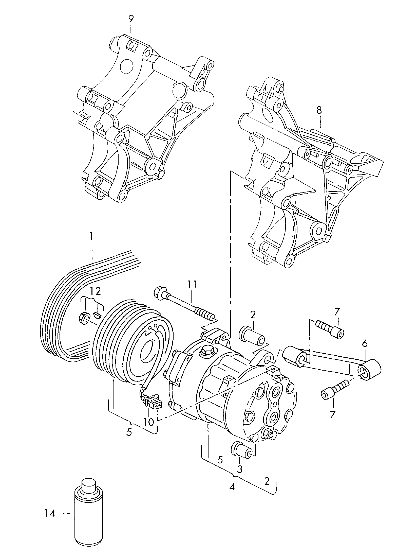 VW 037 260 849 C - Rebrasti jermen parts5.com