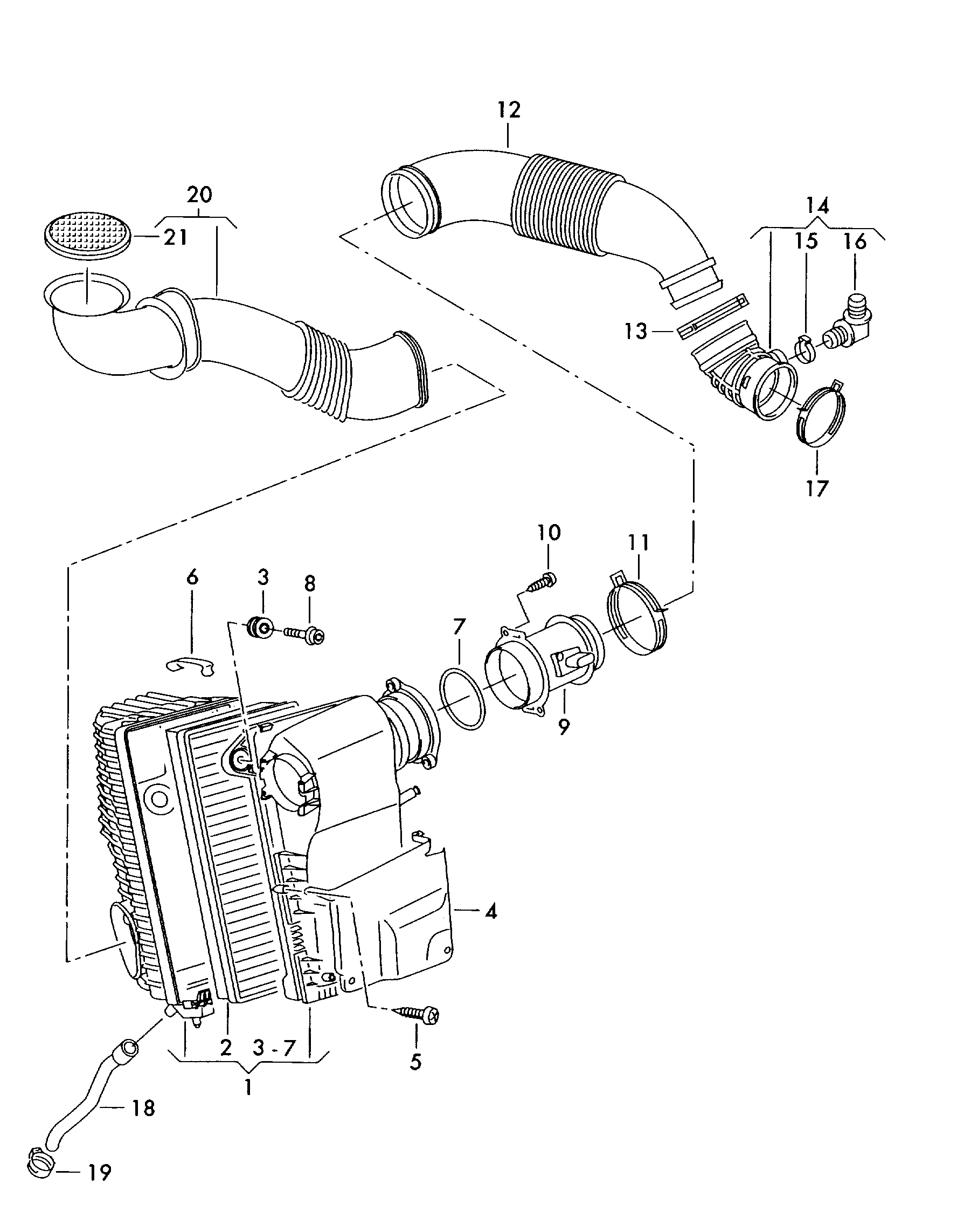 VAG N  90964301 - Gasket, intake manifold parts5.com