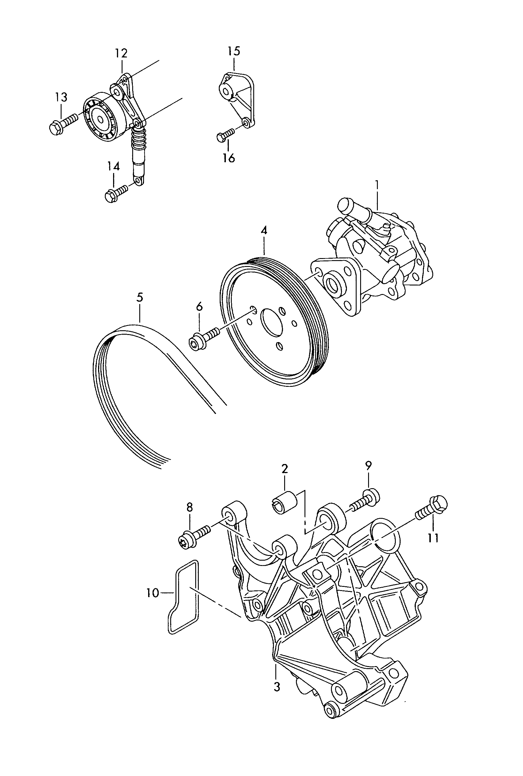 Seat 059 145 201 F - Rihmapinguti,soonrihm parts5.com