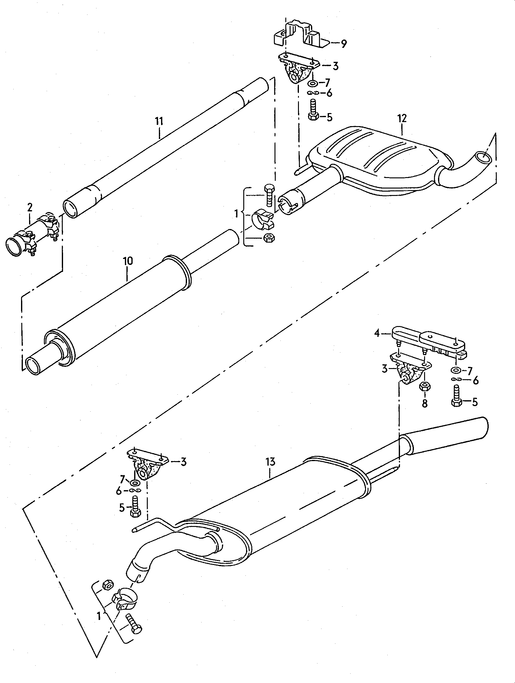 Skoda 191.253.141 F - Тръбна връзка, изпускателна система parts5.com