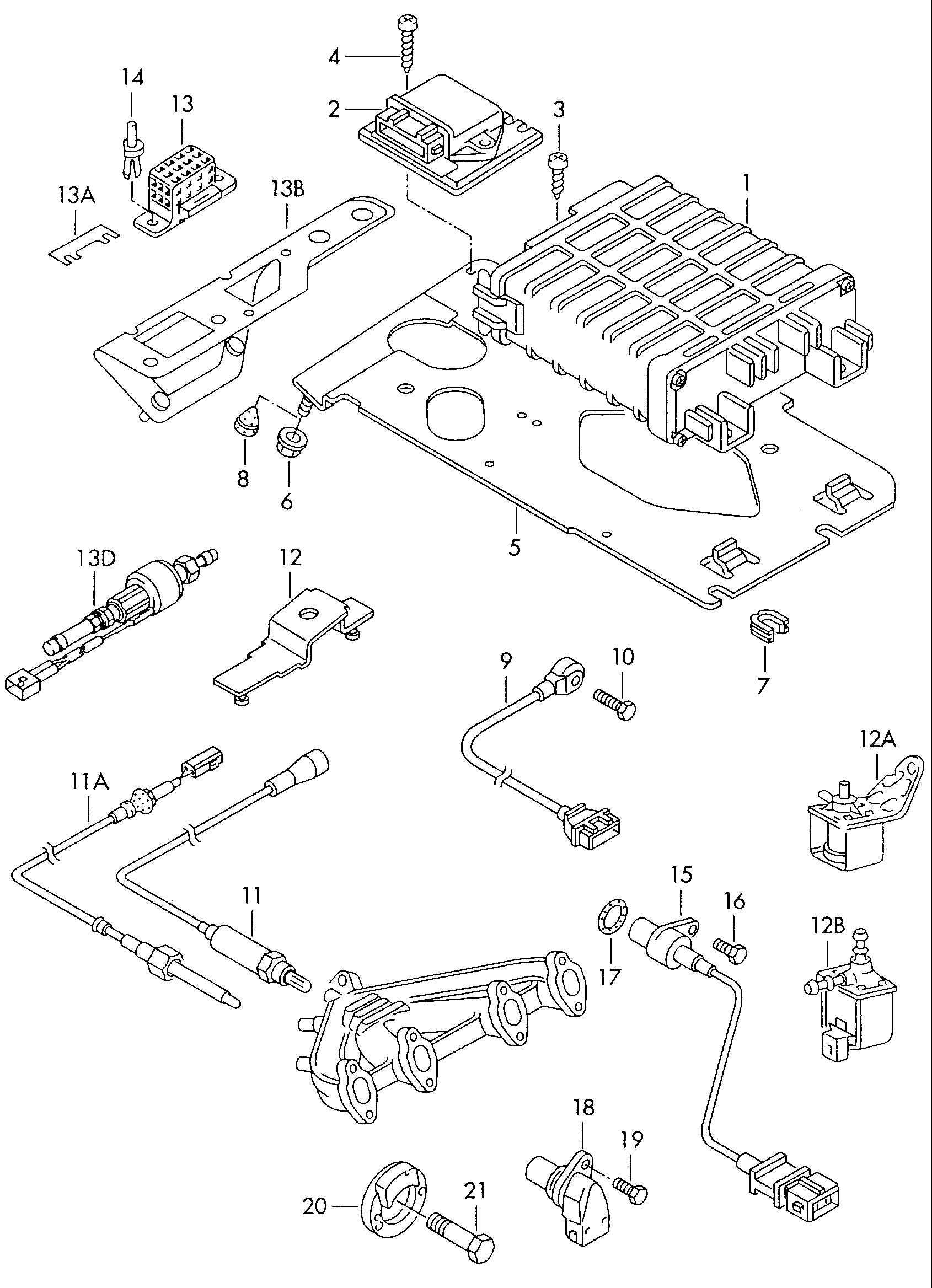 Seat 030 906 265 AA - Sonda Lambda parts5.com