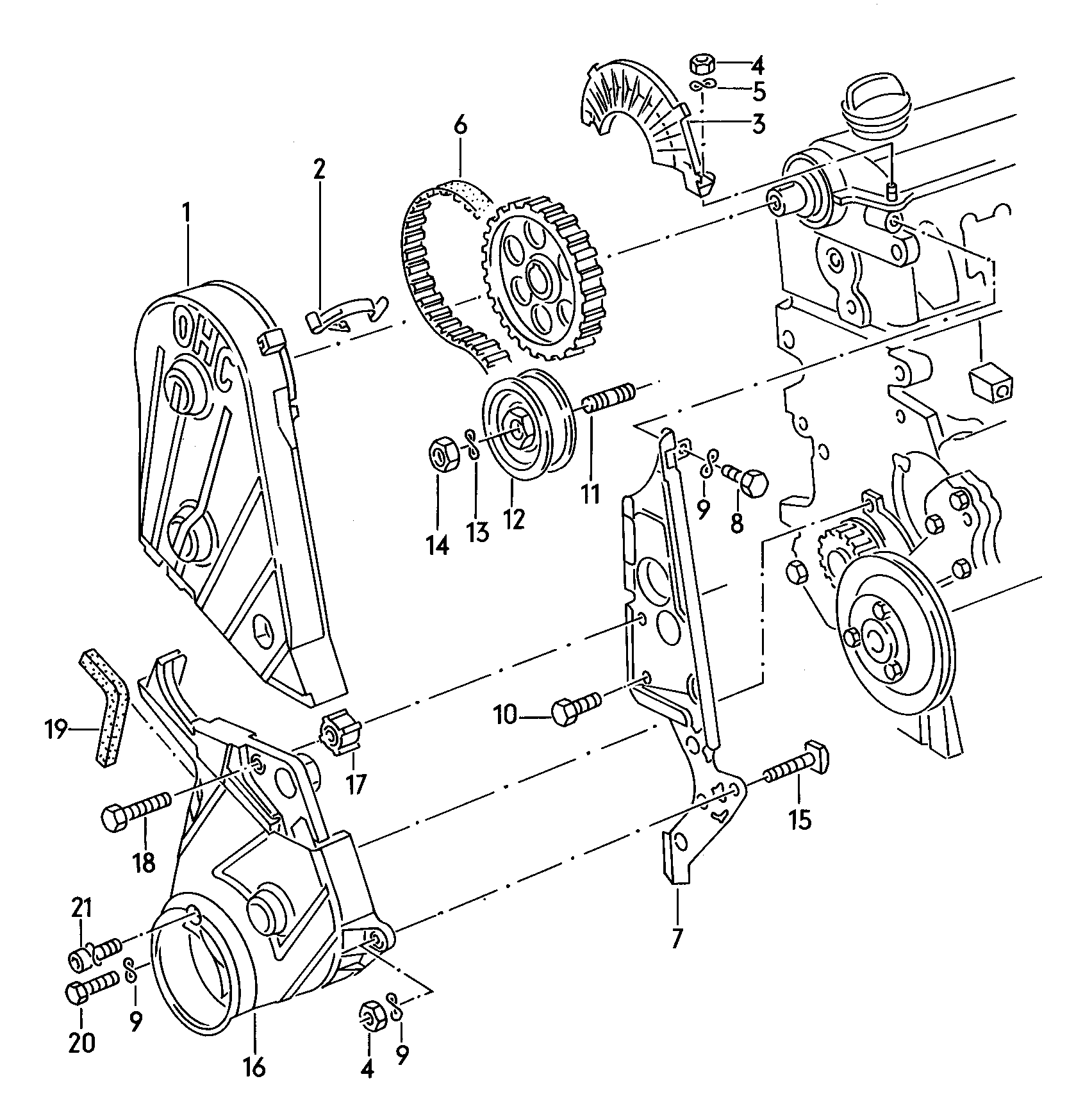 VW 056 109 119 A - Timing Belt parts5.com