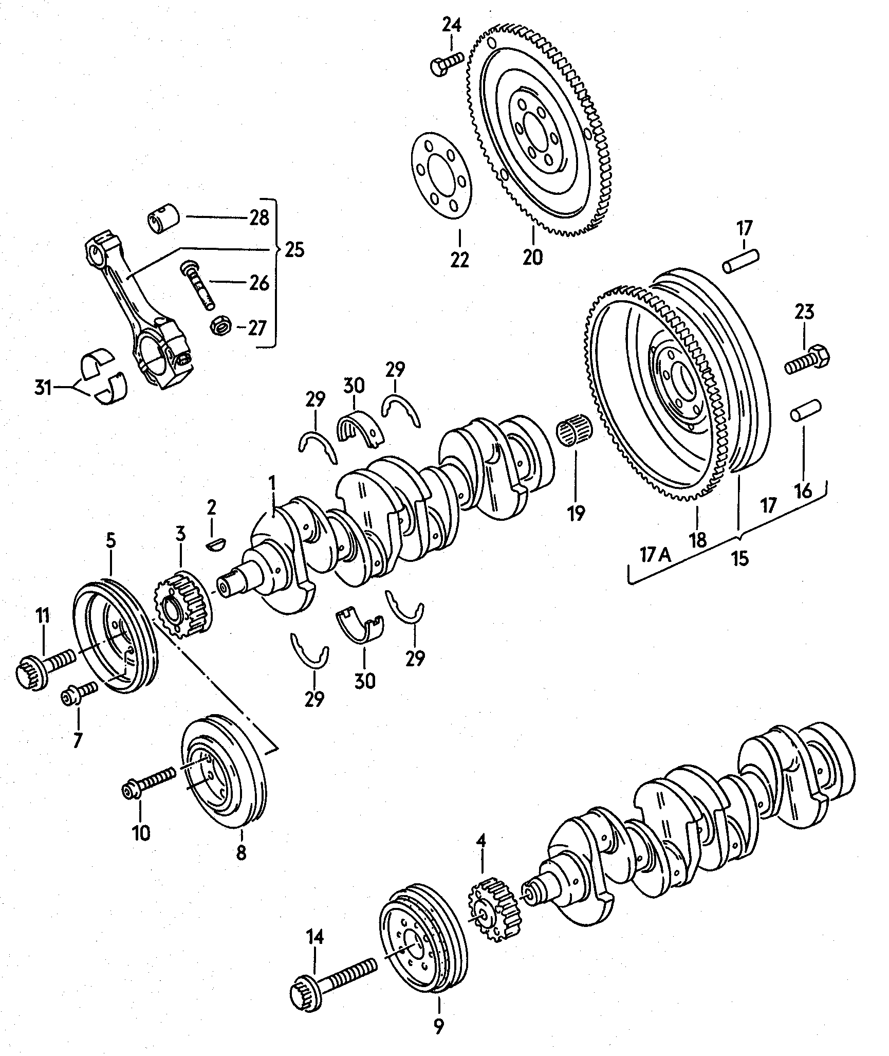 VW 048 105 427 - Piulita biela parts5.com