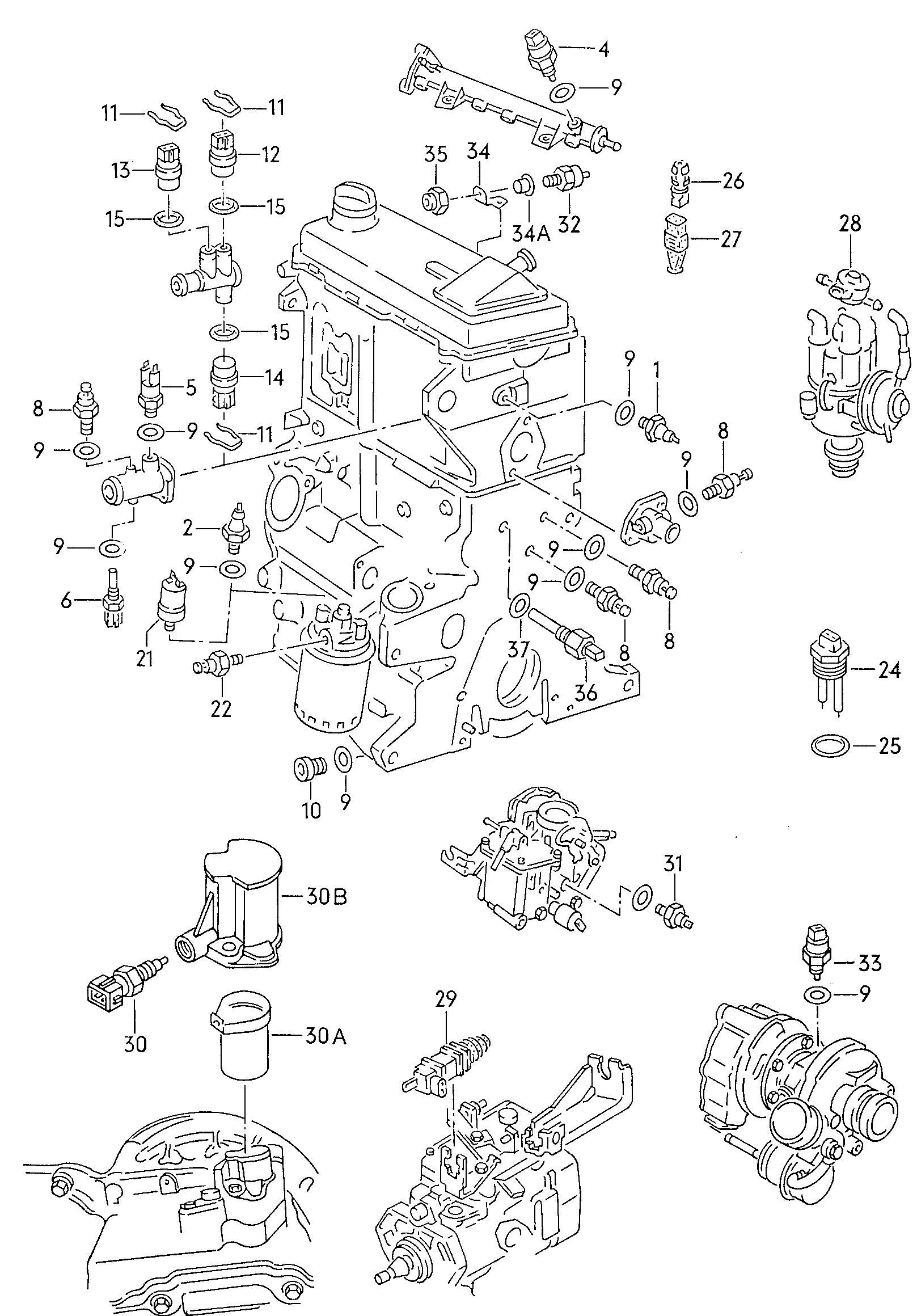 AUDI N  0138144 - Conta, yağ boşaltma tapası parts5.com