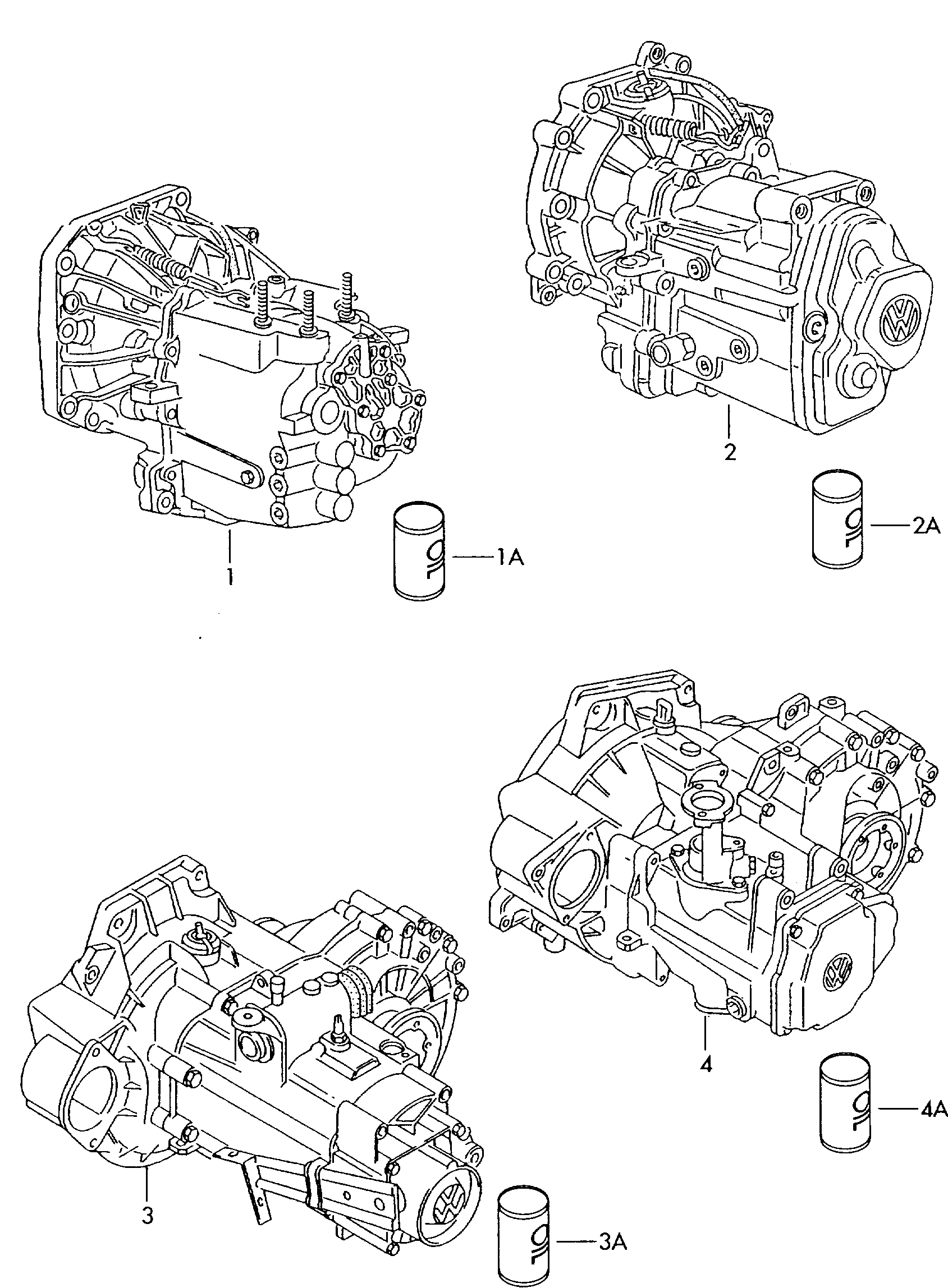 AUDI 357 199 402 B - Suport, transmisie manuala parts5.com