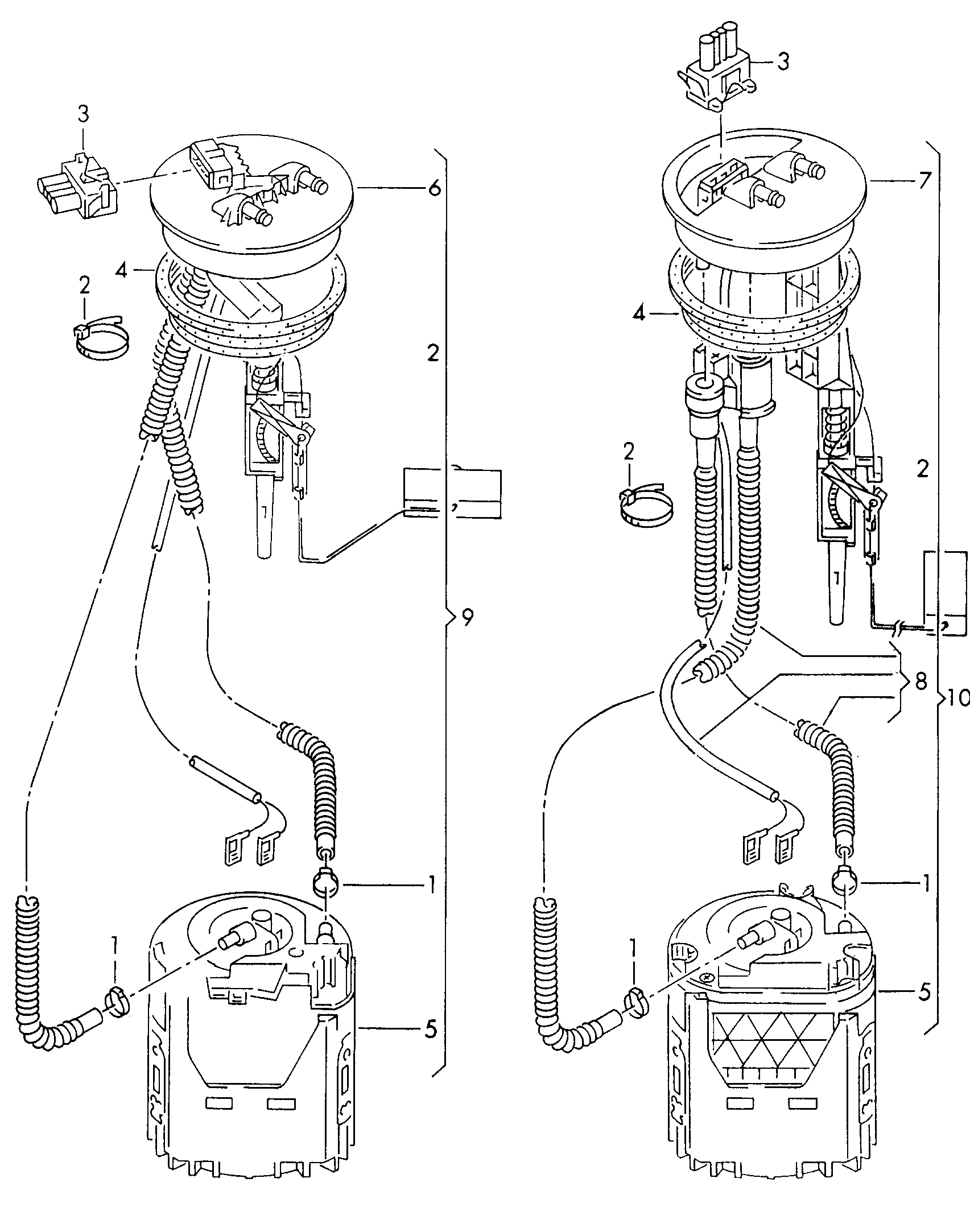 VAG 321 919 133 - Uszczelka, pompa paliwowa parts5.com