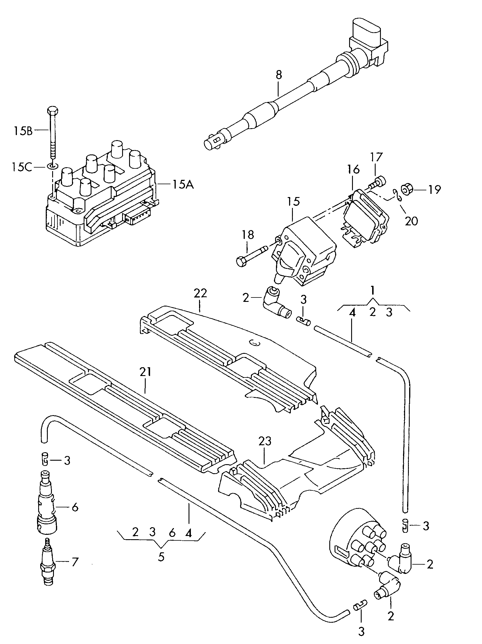 Seat 357 905 352 - Ignition Coil parts5.com