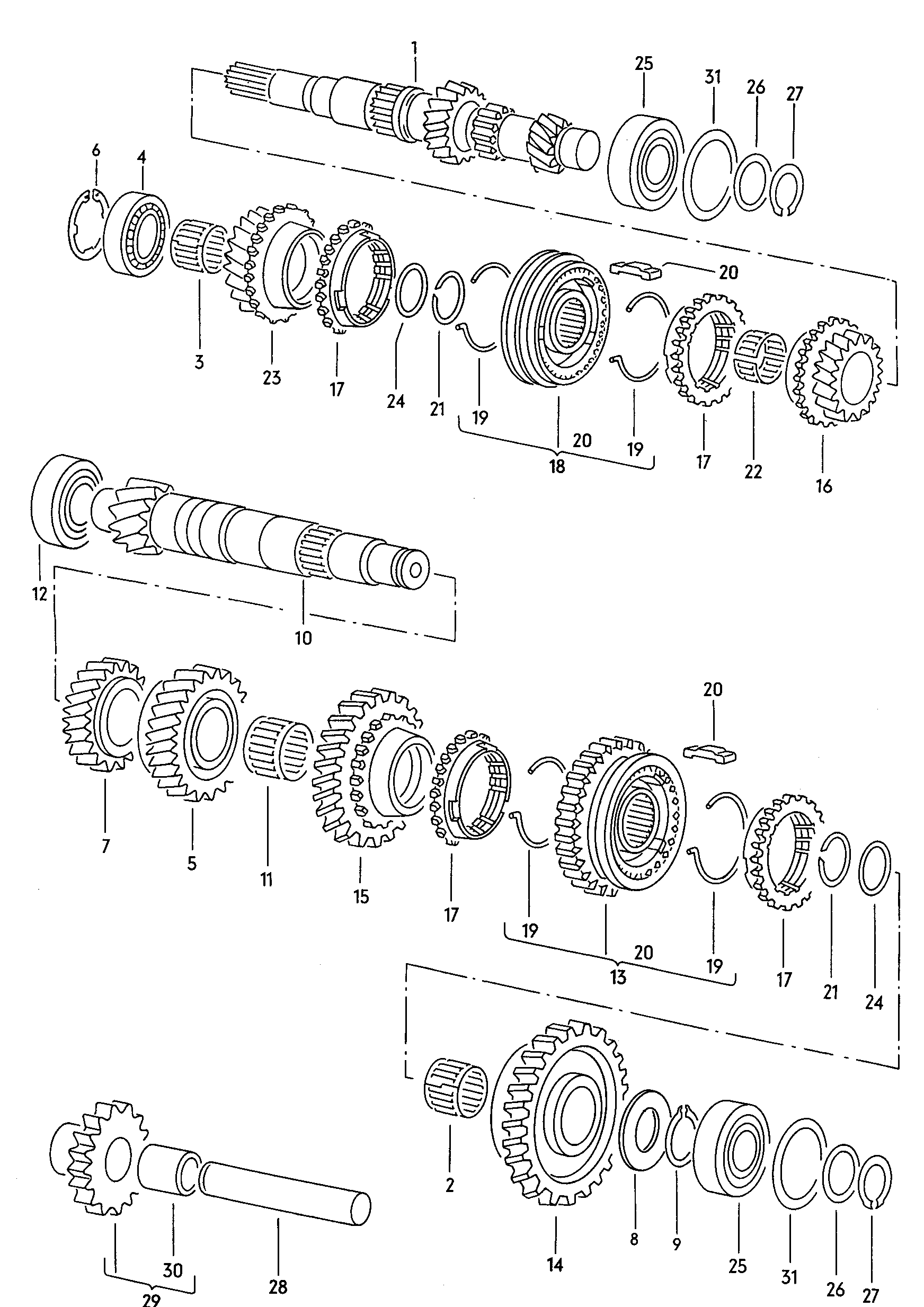 Skoda 085 311 113 - Уплотнительное кольцо вала, приводной вал parts5.com