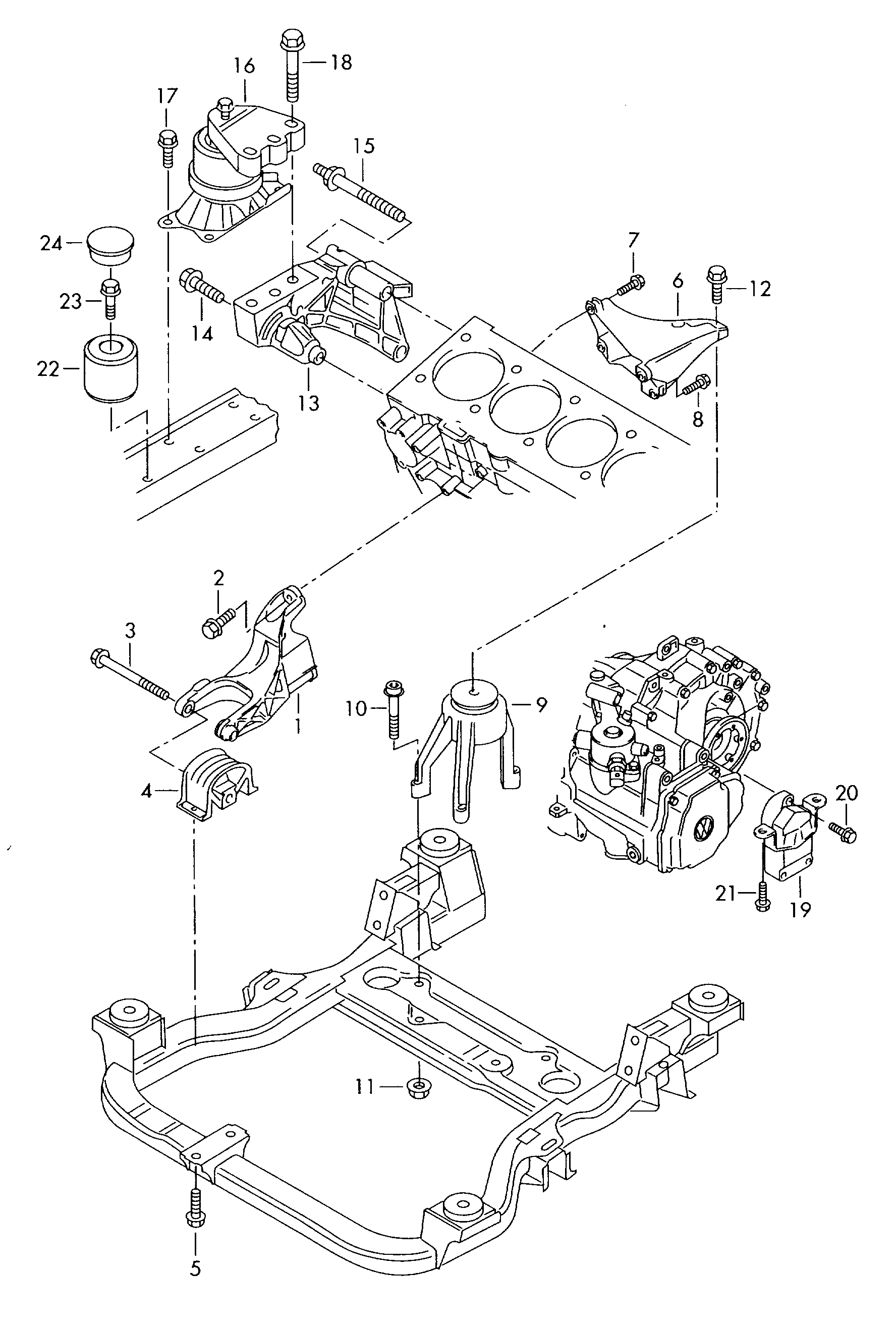 VAG N  01508312 - Zahnriemensatz parts5.com