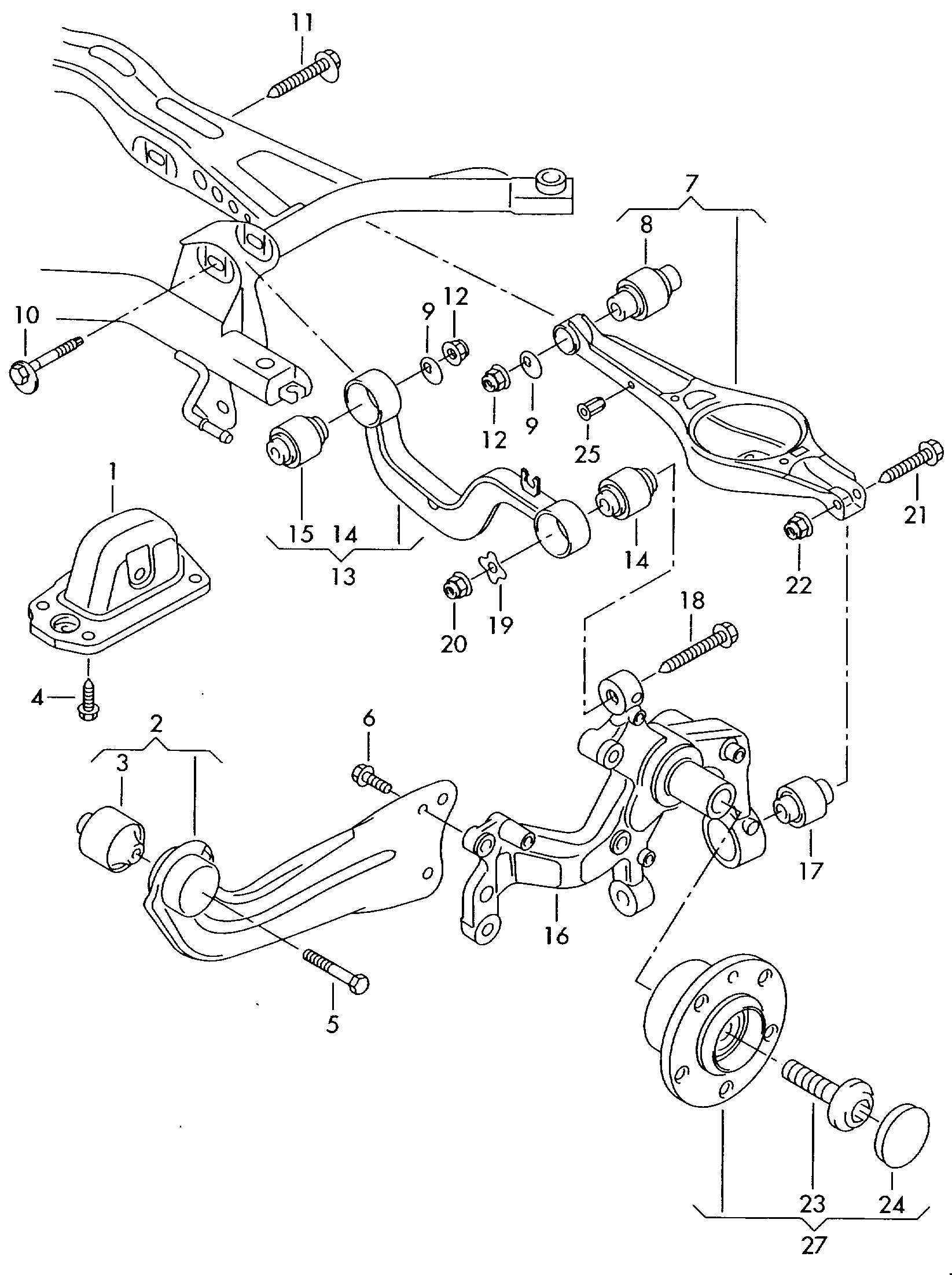 VW WHT 000 227 - Surub corectare inclinare parts5.com