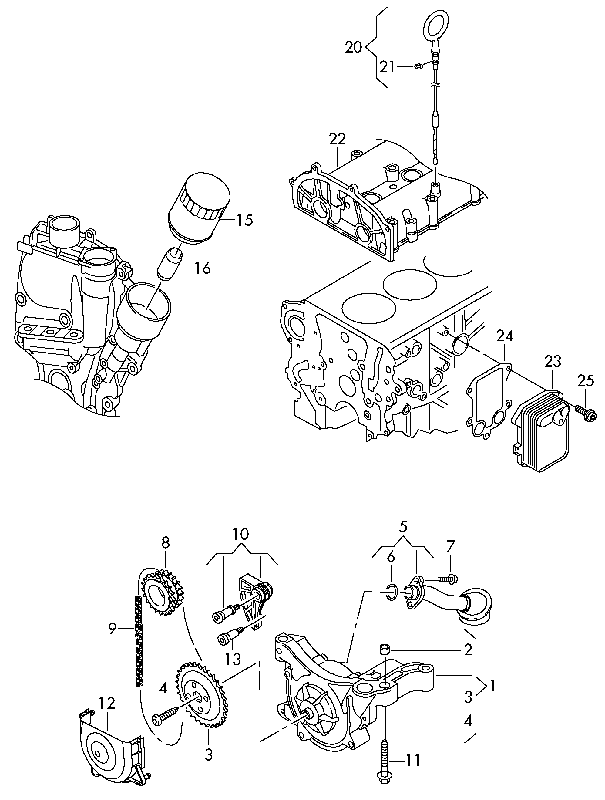 Seat 03C 115 561 B - Φίλτρο λαδιού parts5.com