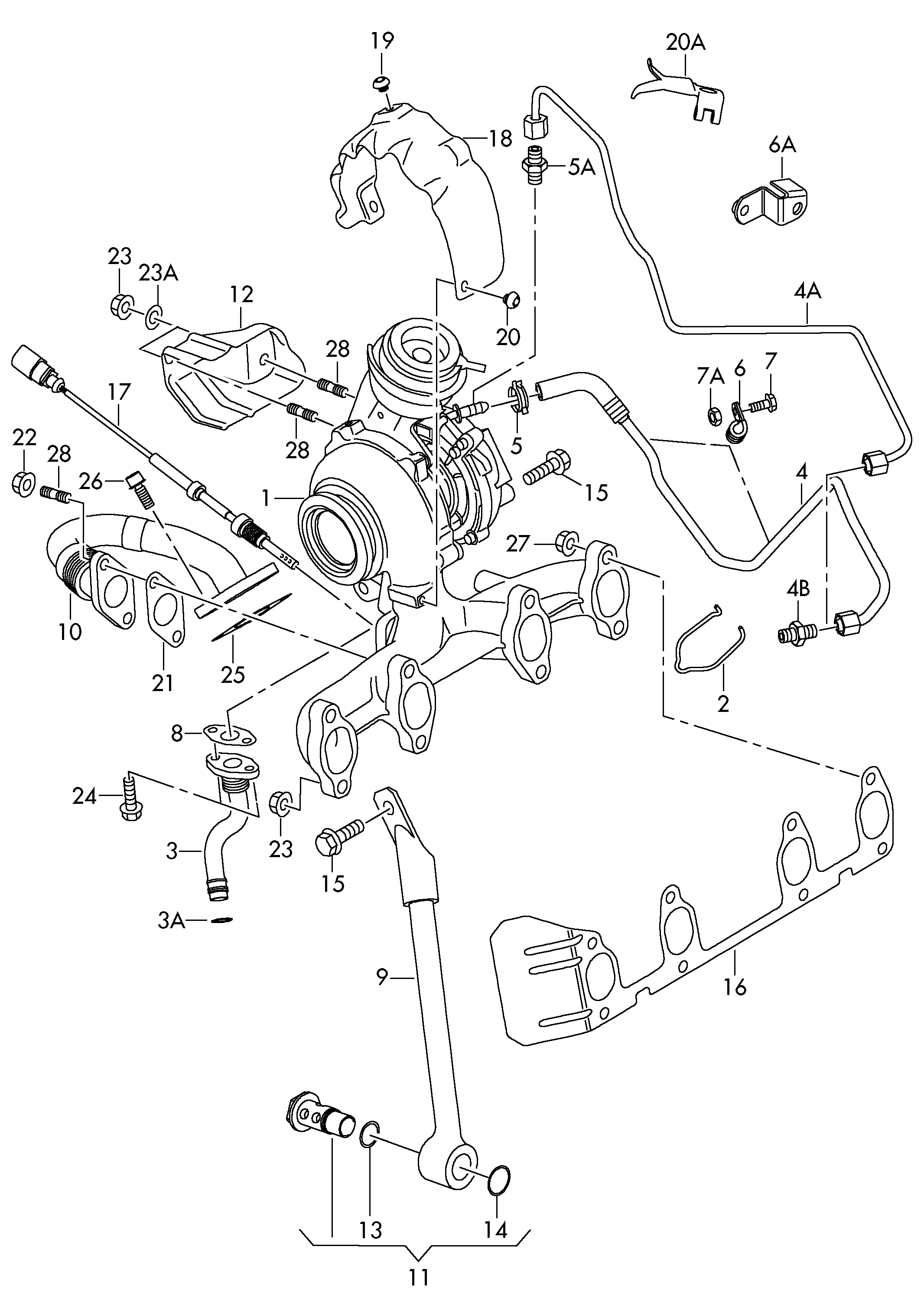 AUDI N 910 488 04 - Комплект ангренажен ремък parts5.com