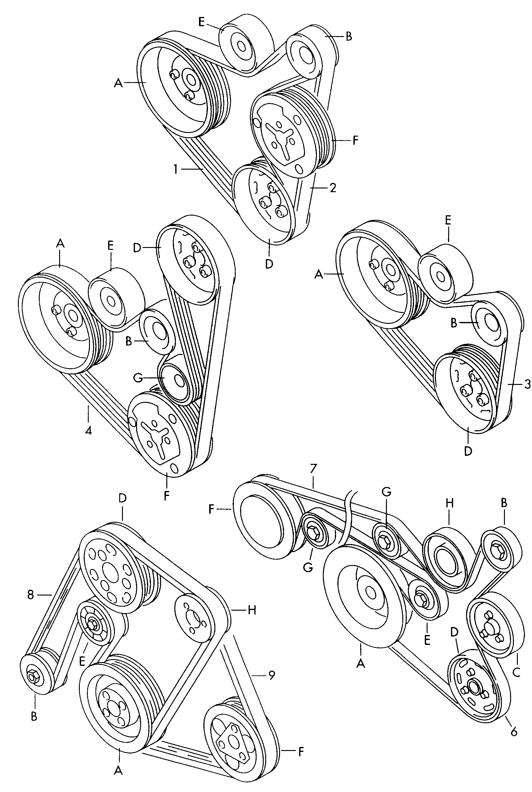 Seat 03G 903 137 B - Ozubený klínový řemen parts5.com